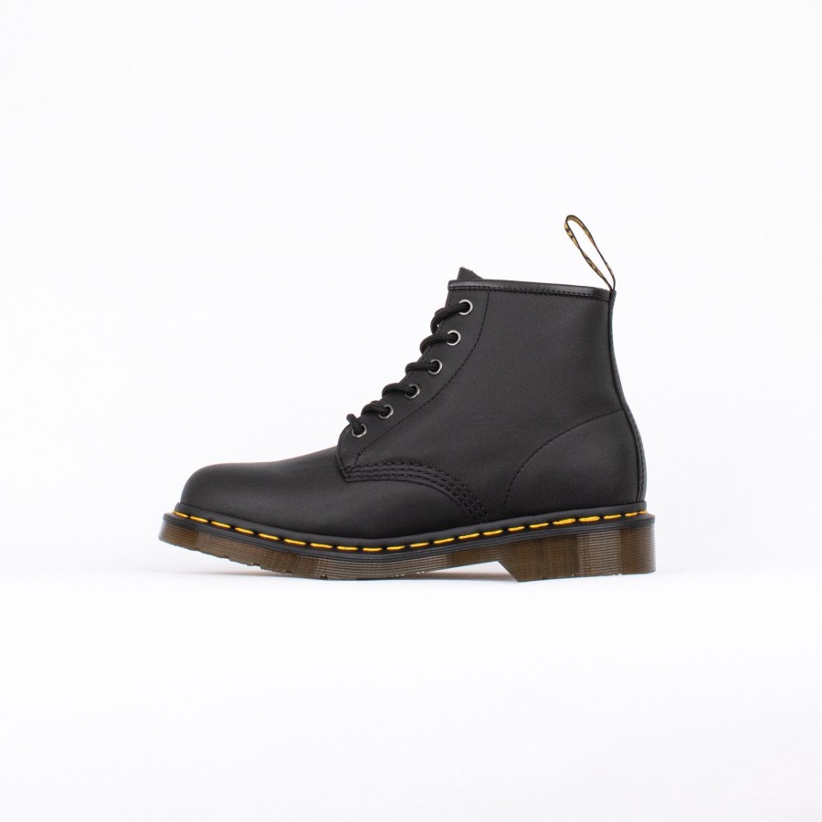 Hommes Dr. Martens Bottillons | 101 Nappa Noir