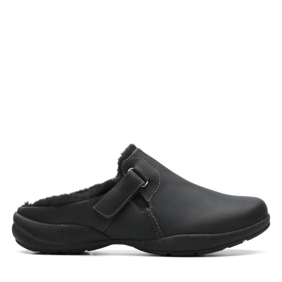 Femmes Clarks Decontractees | Roseville Glog Noir