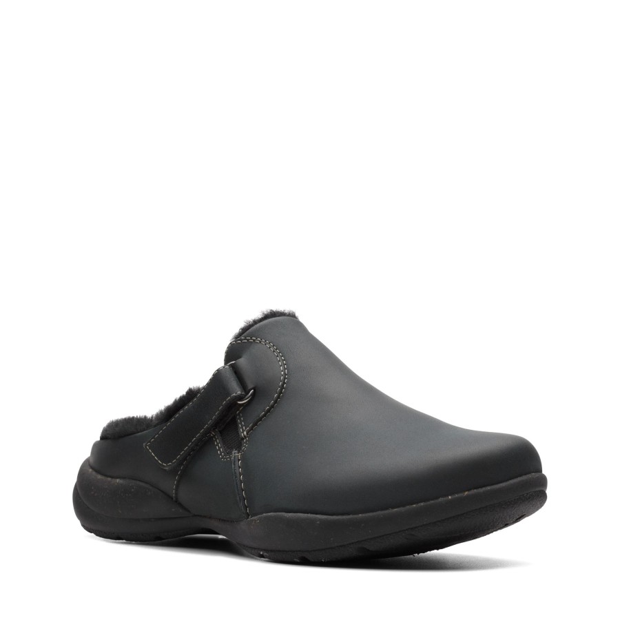 Femmes Clarks Decontractees | Roseville Glog Noir