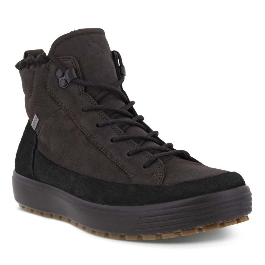 Hommes Ecco Bottes D'Hiver | Soft 7 Tred M Brun