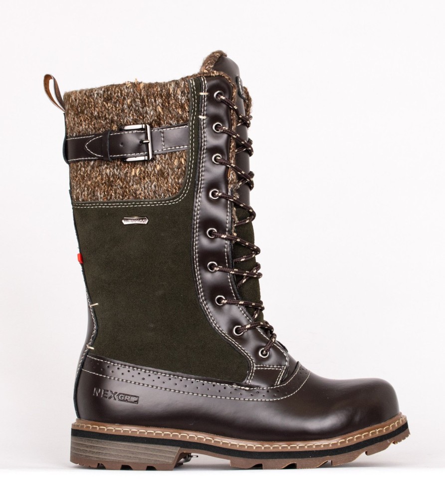 Femmes NexGrip Bottes D'Hiver | Ice Jenna 4.0 Vert