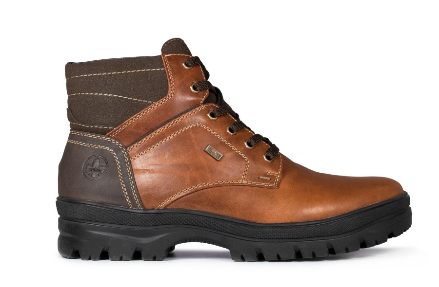 Hommes Rieker Bottes D'Hiver | F5423-24 Tan