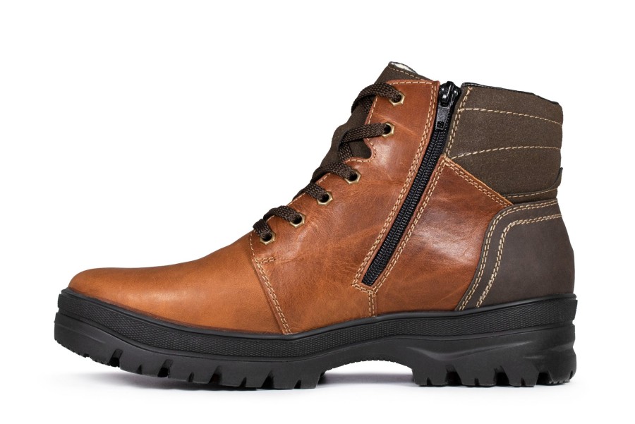 Hommes Rieker Bottes D'Hiver | F5423-24 Tan