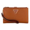 Accessoires Guess Portefeuilles | Laurel Slg Dbl Cognac