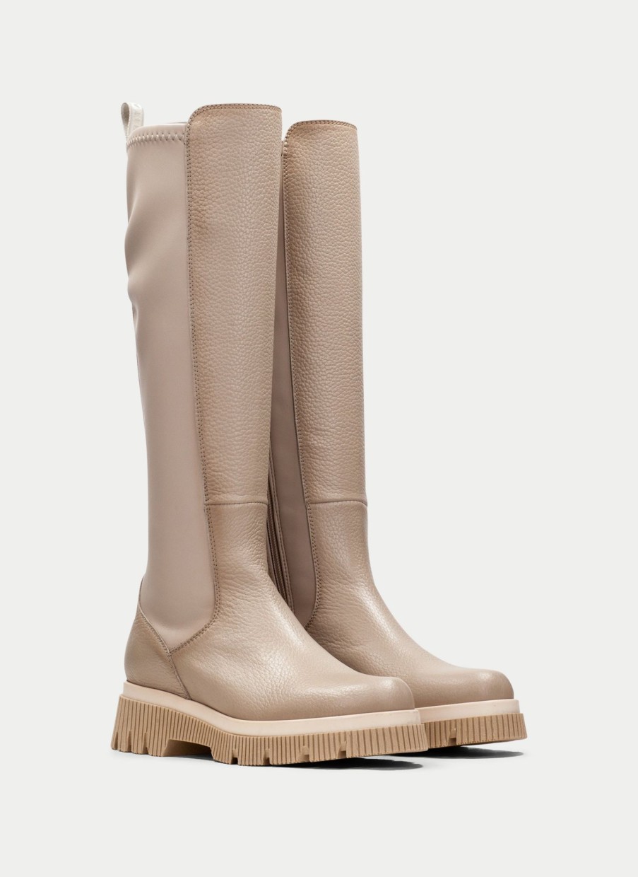 Femmes Hispanitas Bottes Hautes | Megan Beige