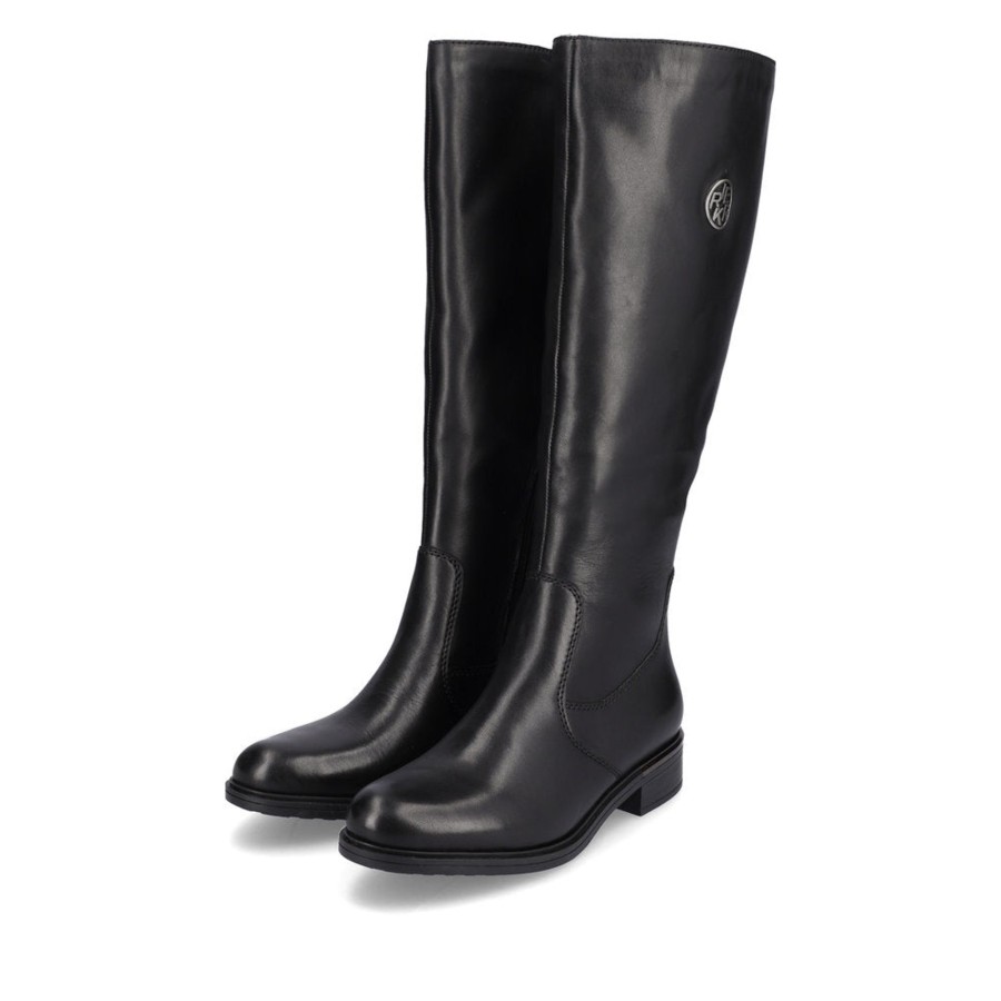 Femmes Rieker Bottes D'Hiver | Z5375-00 Noir