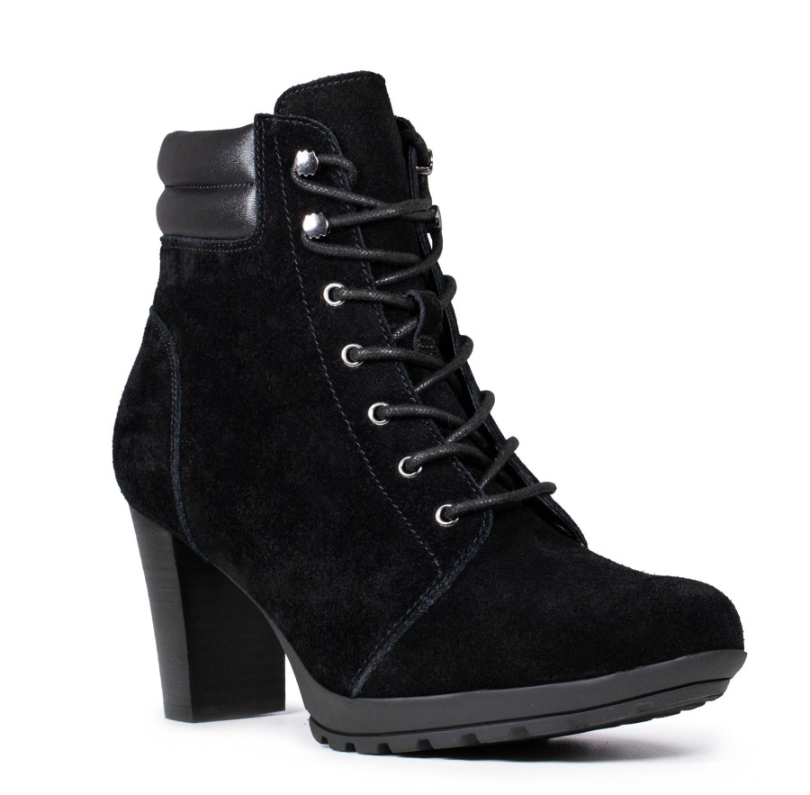 Femmes Blondo Bottes D'Hiver | Pixie Noir Suede