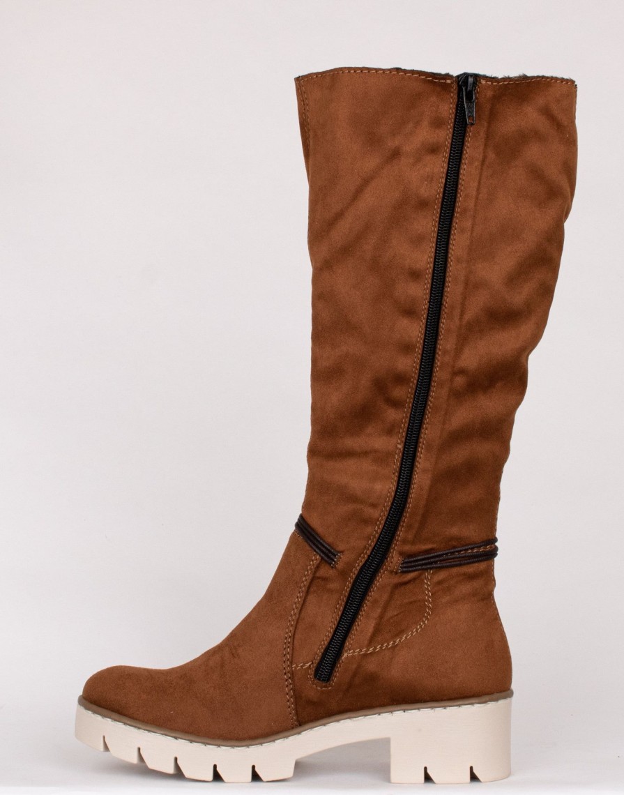 Femmes Rieker Bottes Hautes | X5793-24 Tan