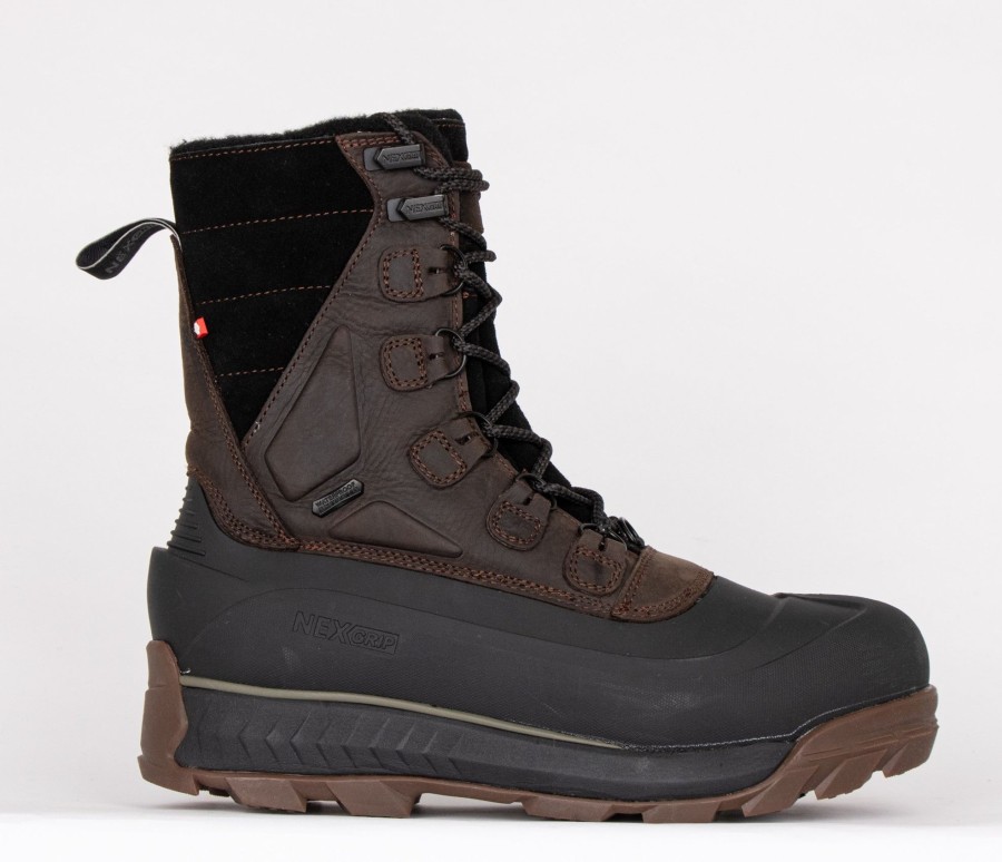 Hommes NexGrip Bottes D'Hiver | Ice Bromont 2,0 Brun