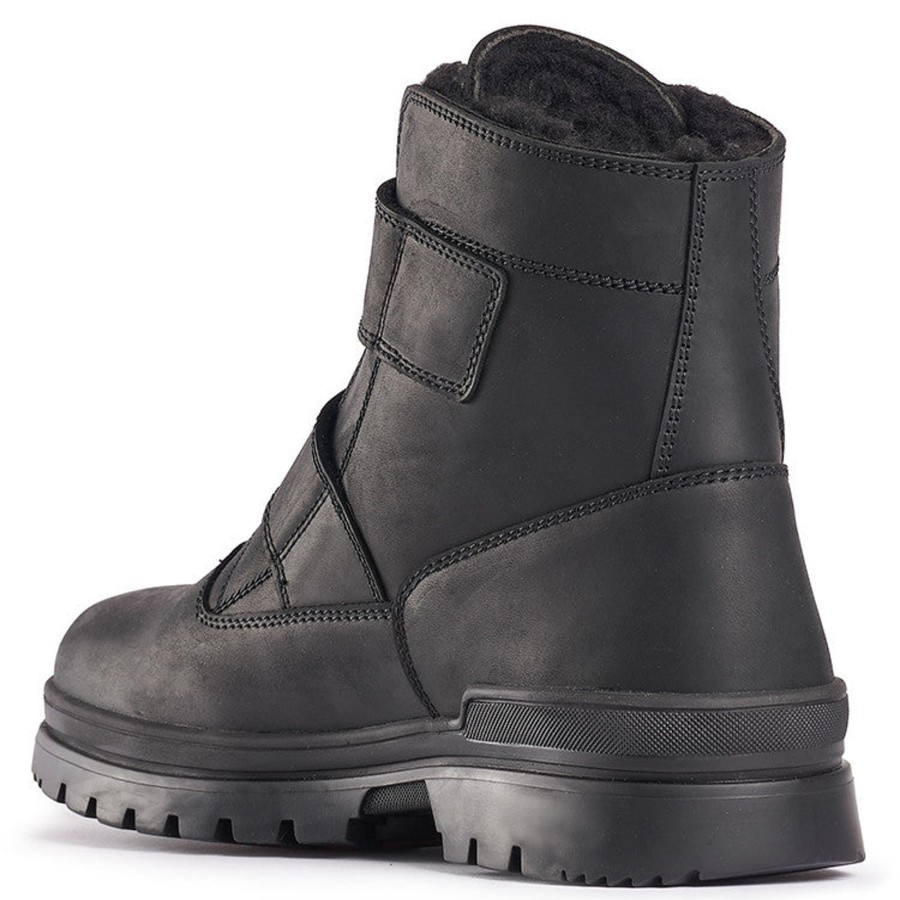 Hommes Olang Bottes D'Hiver | Amuk Noir