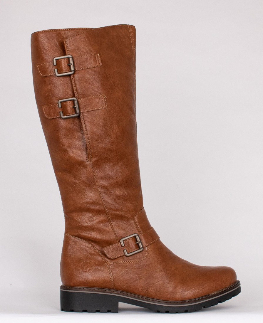 Femmes Remonte Bottes D'Hiver | R6590-22 Tan