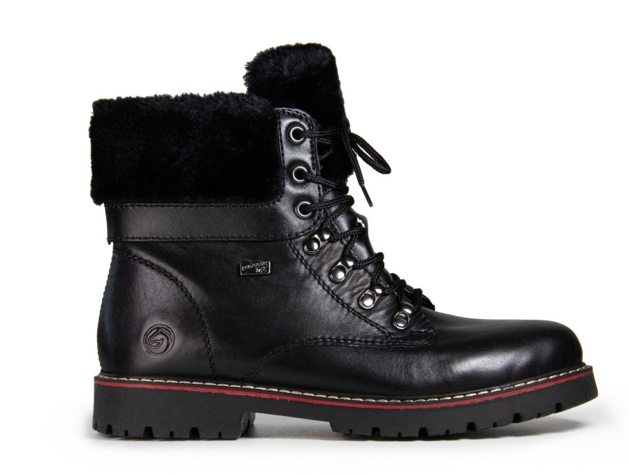 Femmes Remonte Bottes D'Hiver | D9372-01 Noir