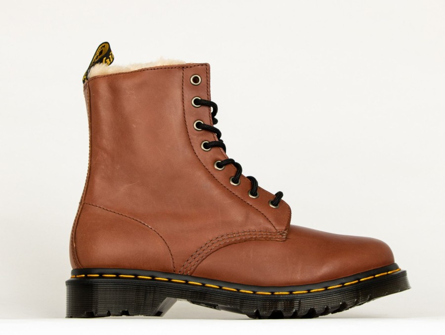 Femmes Dr. Martens Bottes D'Hiver | 1460 Serena Tan