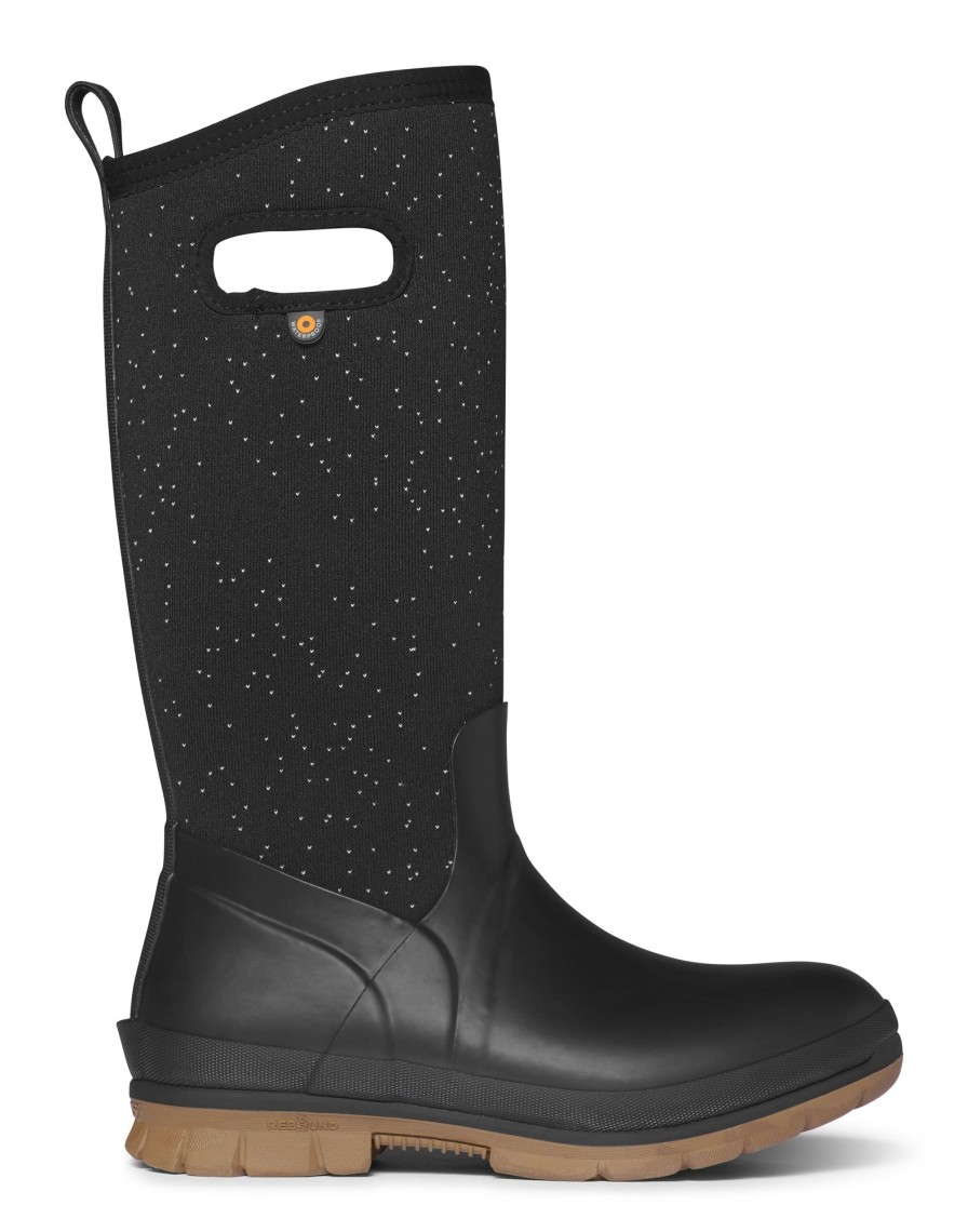 Femmes Bogs Bottes De Pluie | Grandall Tall Noir