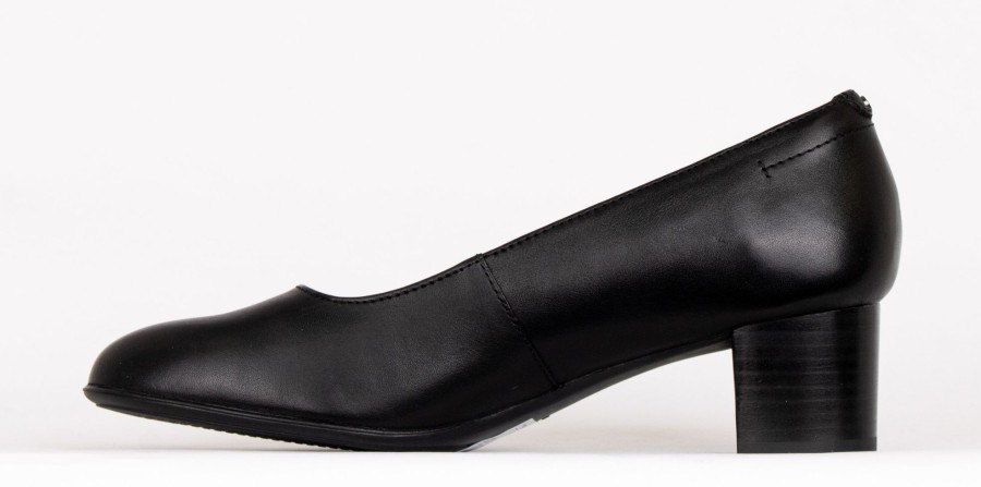 Femmes Clarks Habillees | Linnae Pump Noir