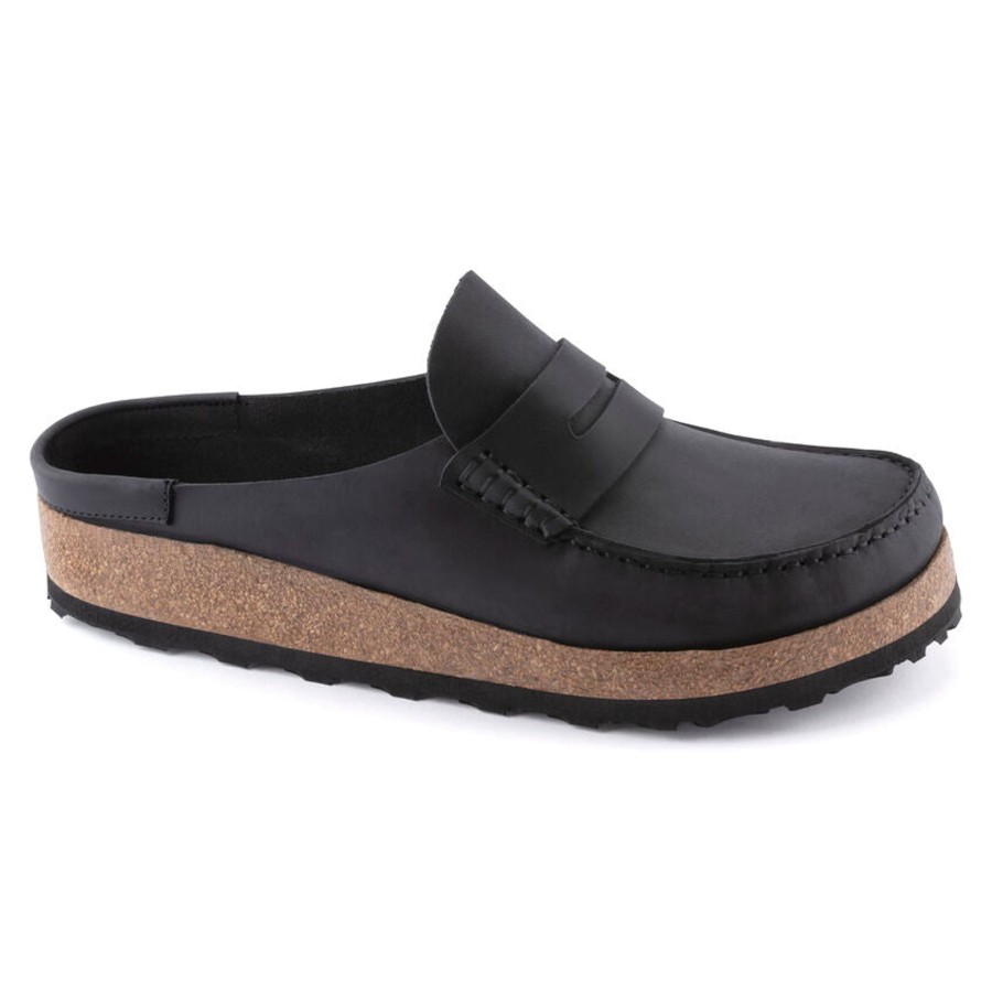 Hommes Birkenstock Mules | Naples Grip Noir