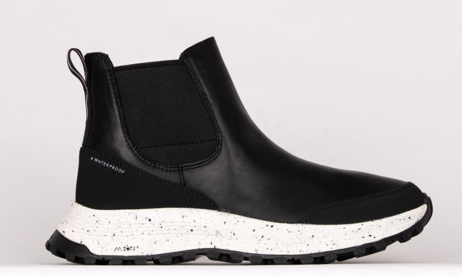 Femmes Clarks Bottillons | Atl Treksky Gtx Noir