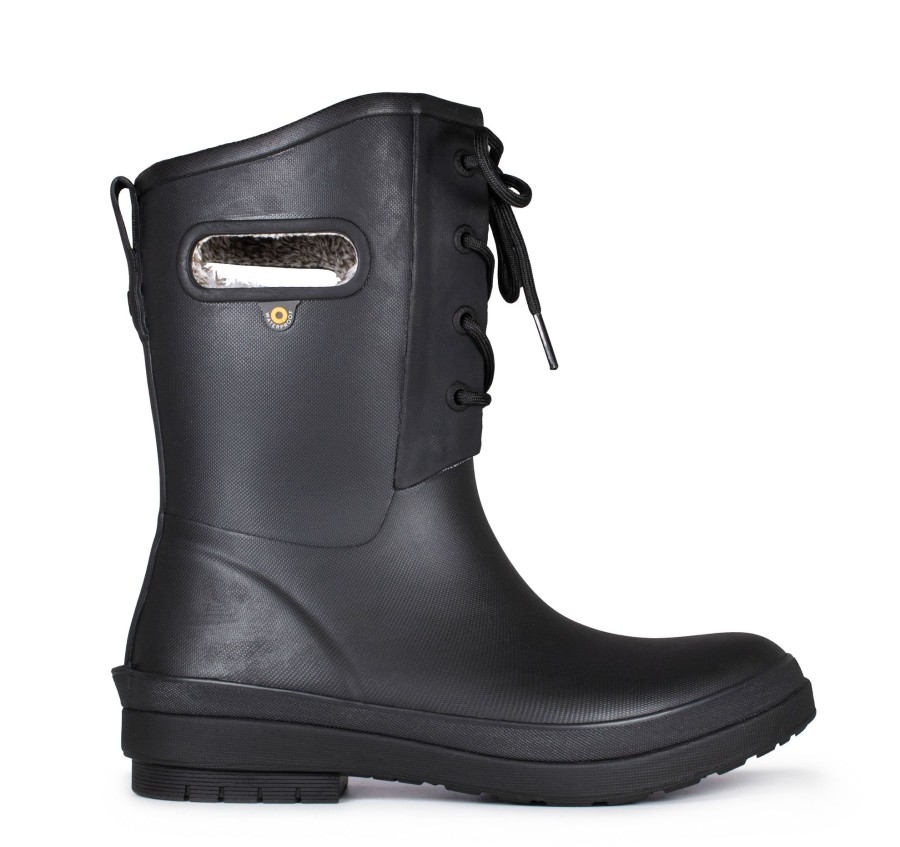 Femmes Bogs Bottes D'Hiver | Amanda Ii Lace Noir