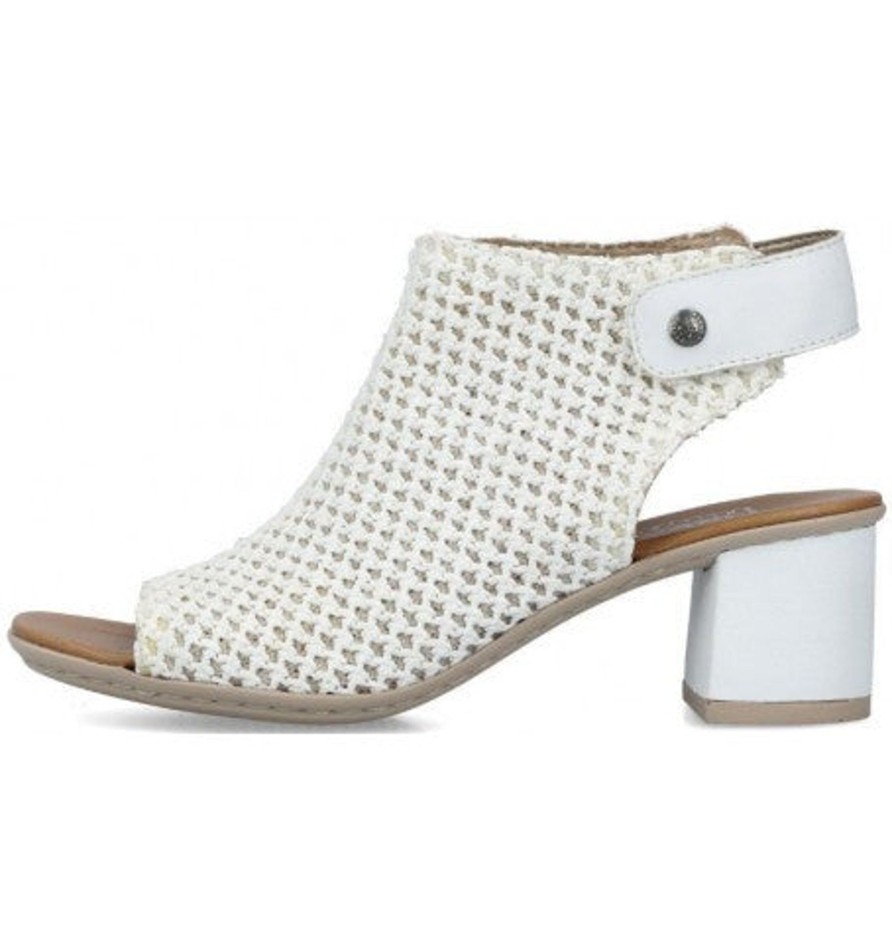 Femmes Rieker Habilles | 64772-80 Blanc