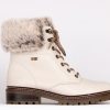 Femmes Remonte Bottes D'Hiver | D0B74-80 Creme