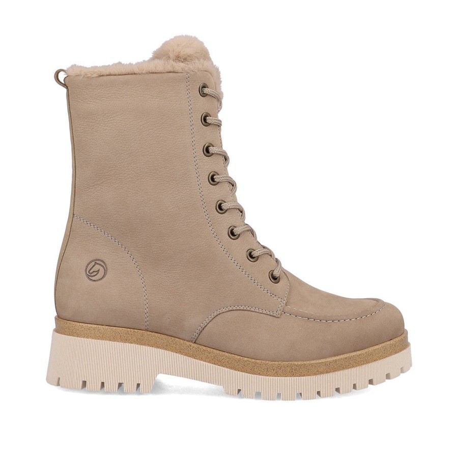 Femmes Remonte Bottes D'Hiver | D1B74-60 Taupe