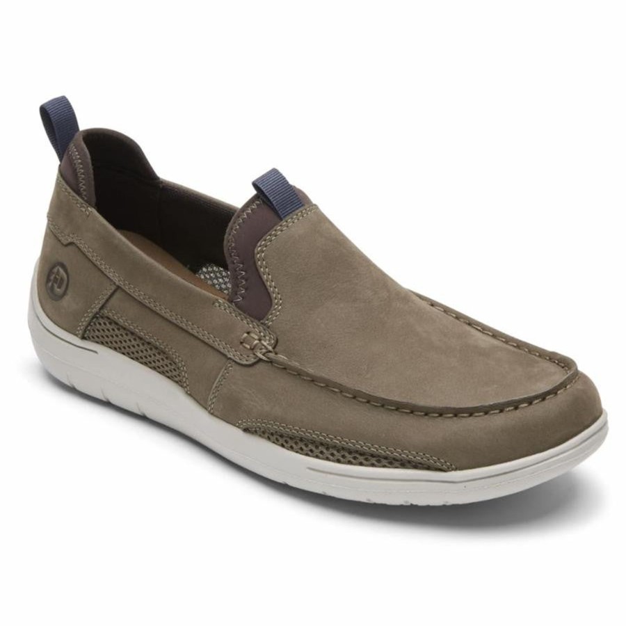 Hommes Dunham Decontractees | Fitsmart Loafer Taupe