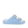 Femmes Rieker Mules | P2180-10 Bleu