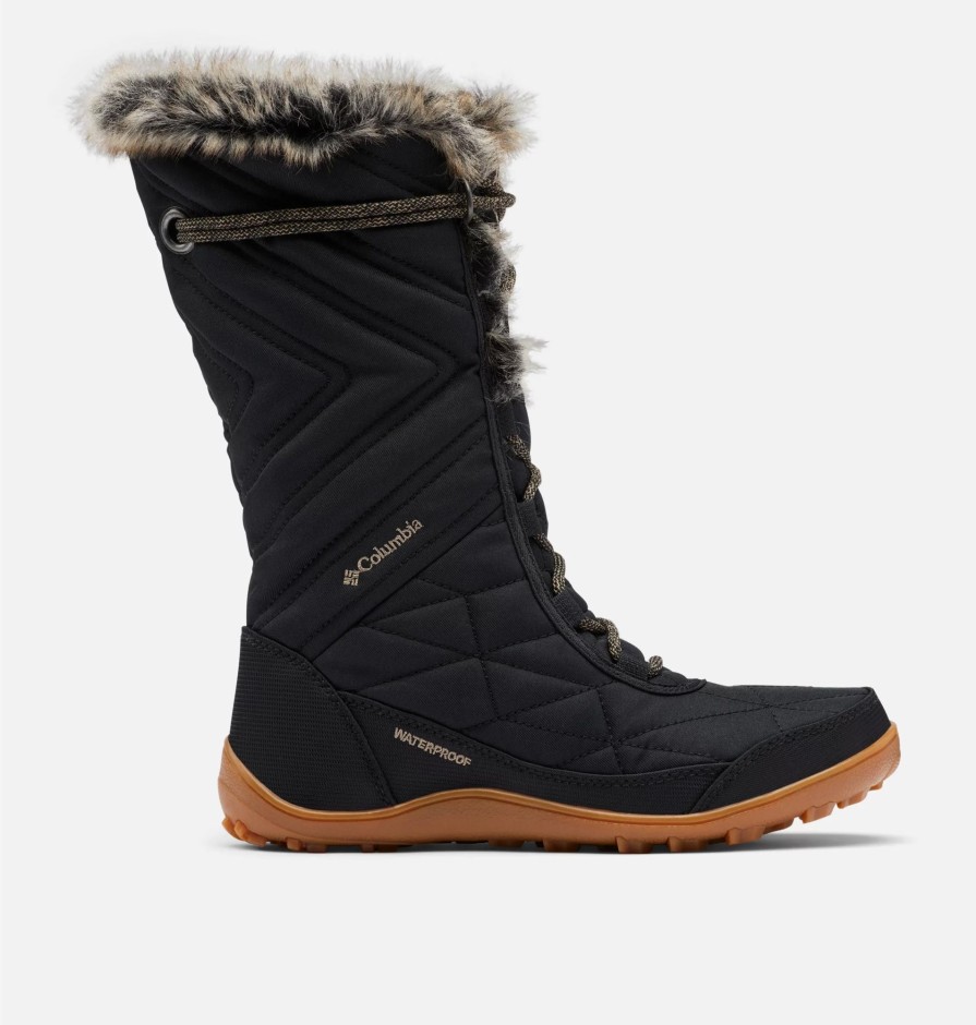 Femmes Columbia Bottes D'Hiver | Minx Mid 111 Noir