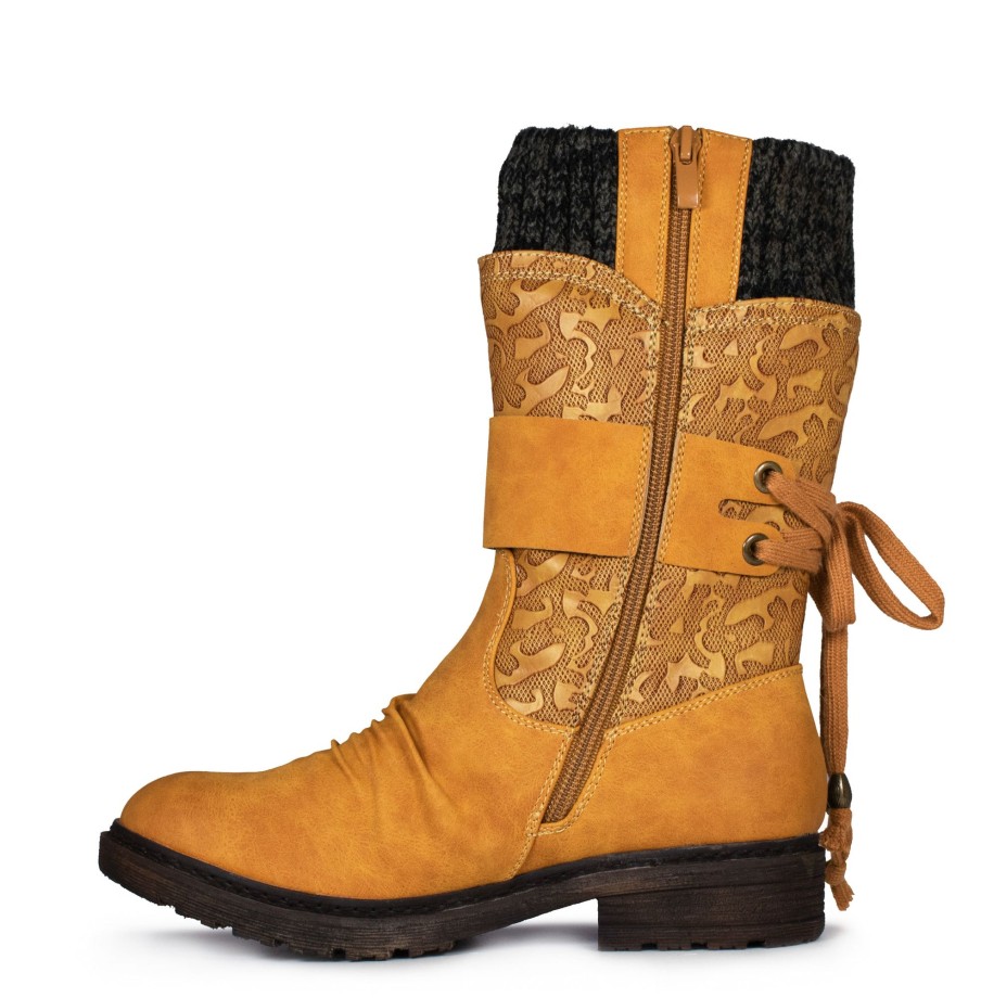 Femmes Rieker Bottes D'Hiver | 94783-68 Jaune