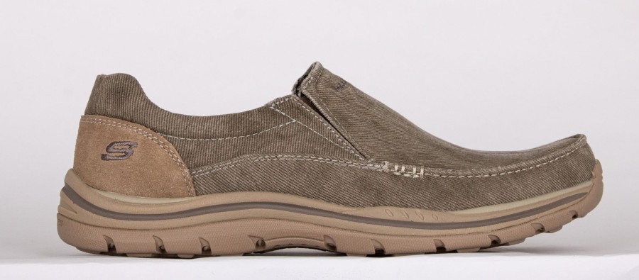 Hommes Skechers Decontractees | Expected -Avilo Kaki