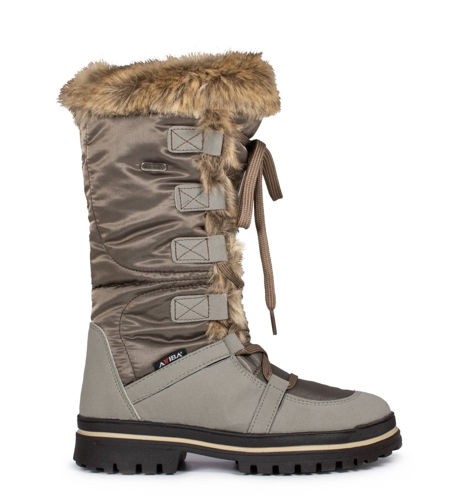 Femmes Attiba Bottes D'Hiver | 81005 Gris