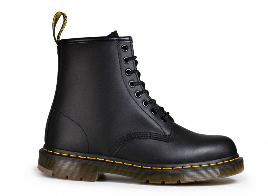 Hommes Dr. Martens Bottillons | 1460 Slip Noir