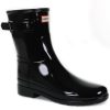 Femmes Hunter Bottes De Pluie | Refined Short Noir