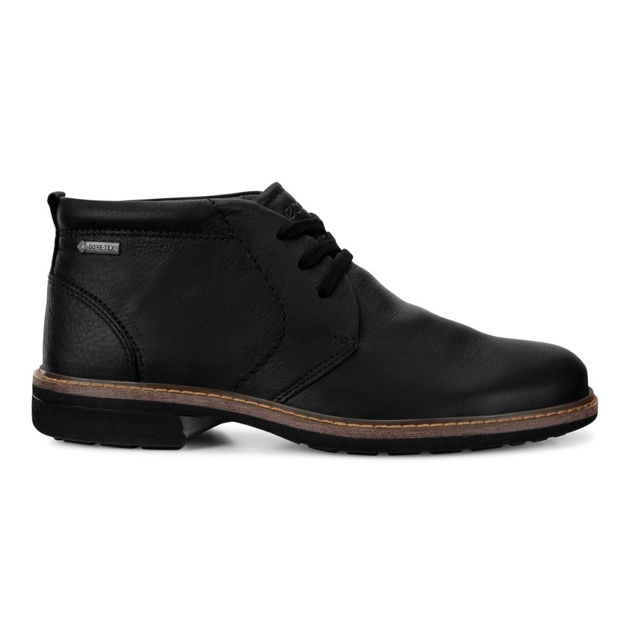 Hommes Ecco Bottes D'Hiver | Turn Noir