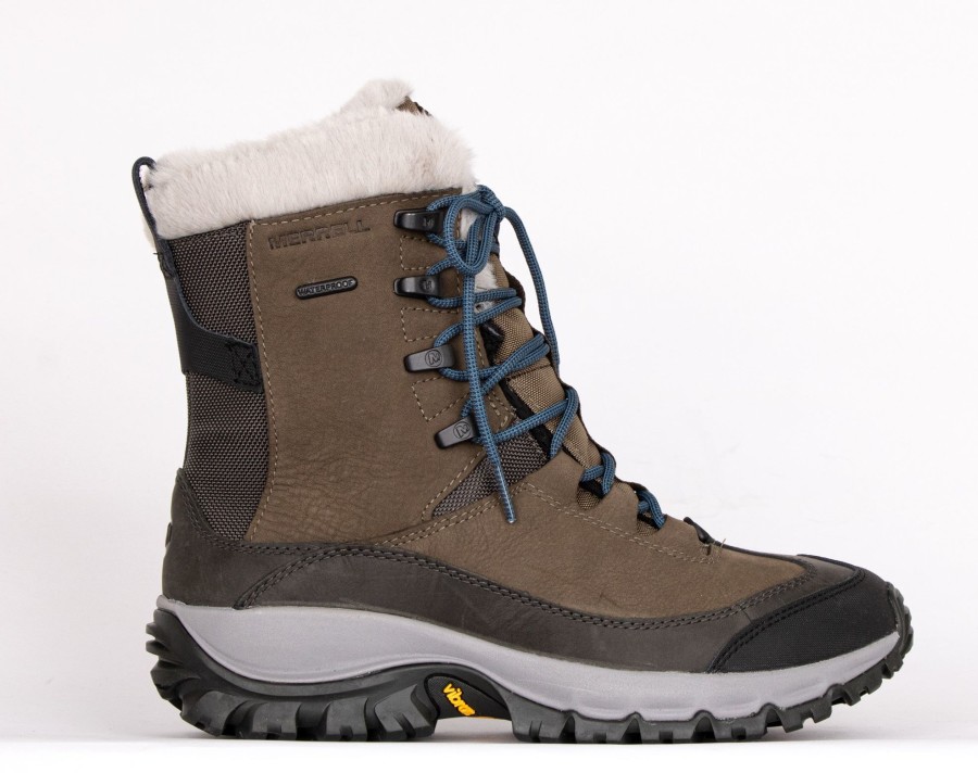 Femmes Merrell Bottes Sport | Thermo Rhea Mid Kaki