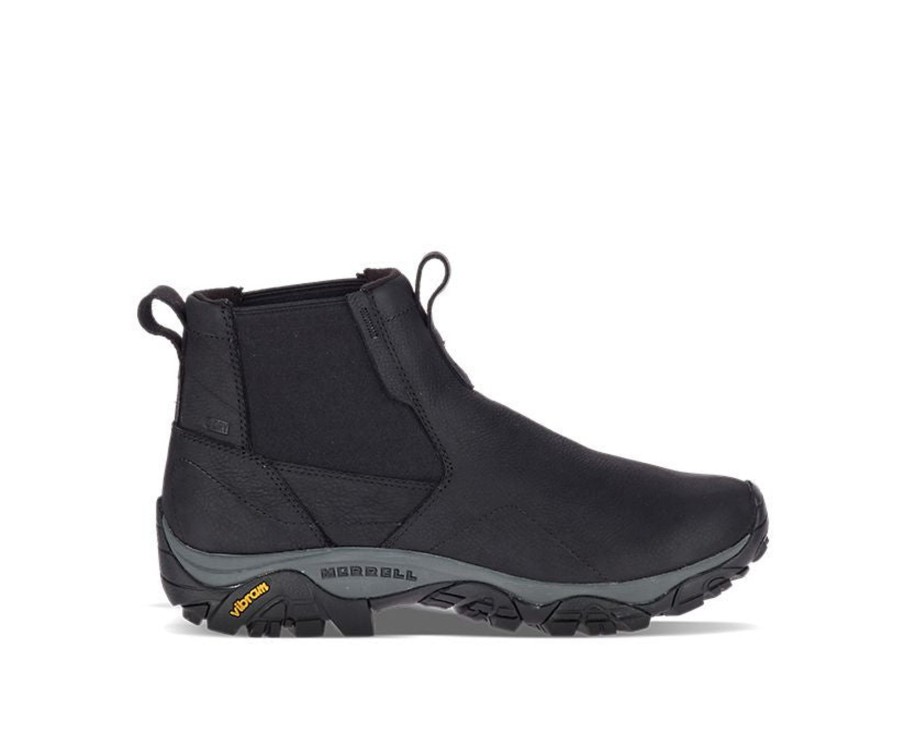 Hommes Merrell Bottes D'Hiver | Moab Adventure Noir