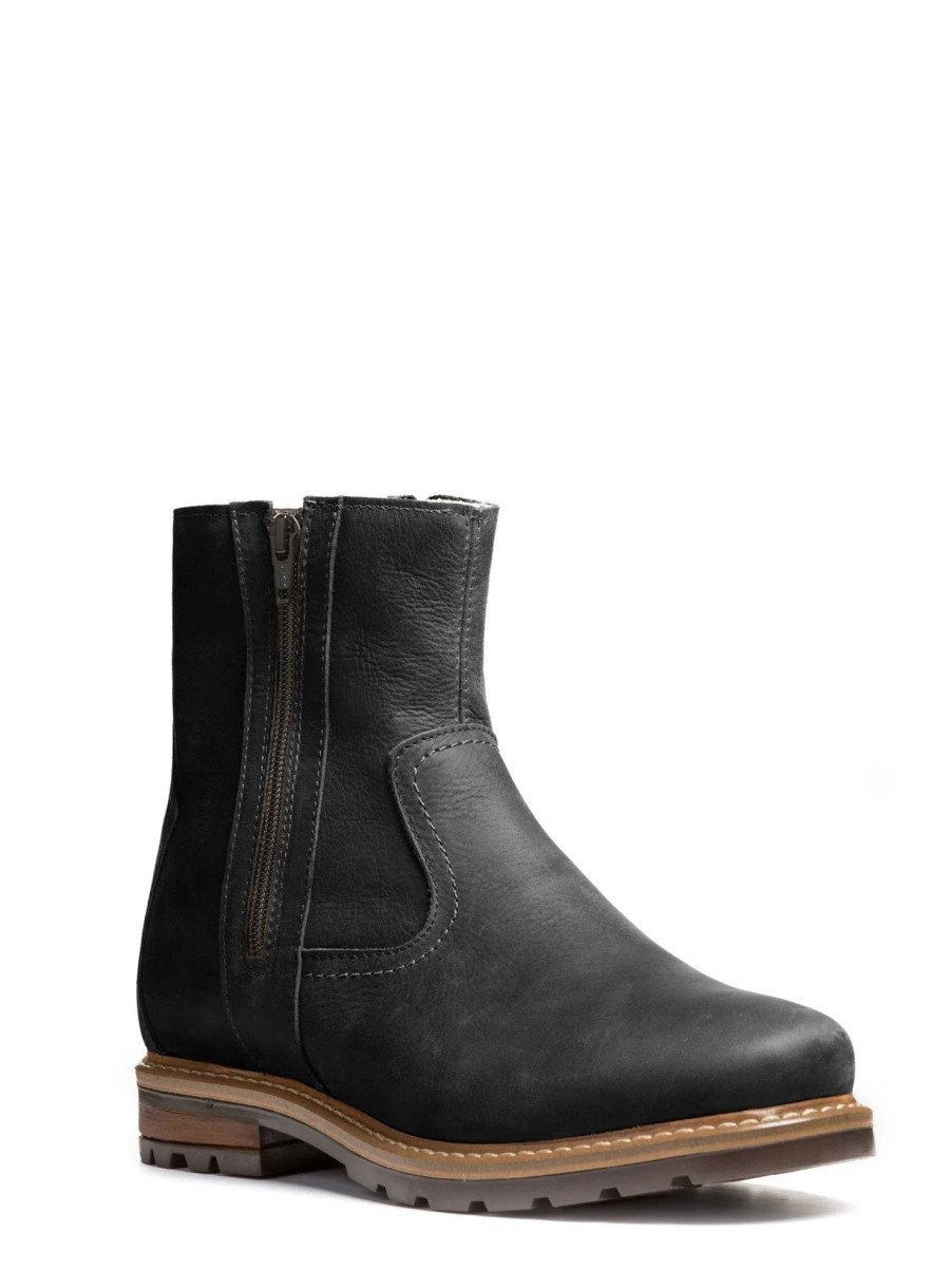 Hommes Anfibio Bottes D'Hiver | Phoenix Noir