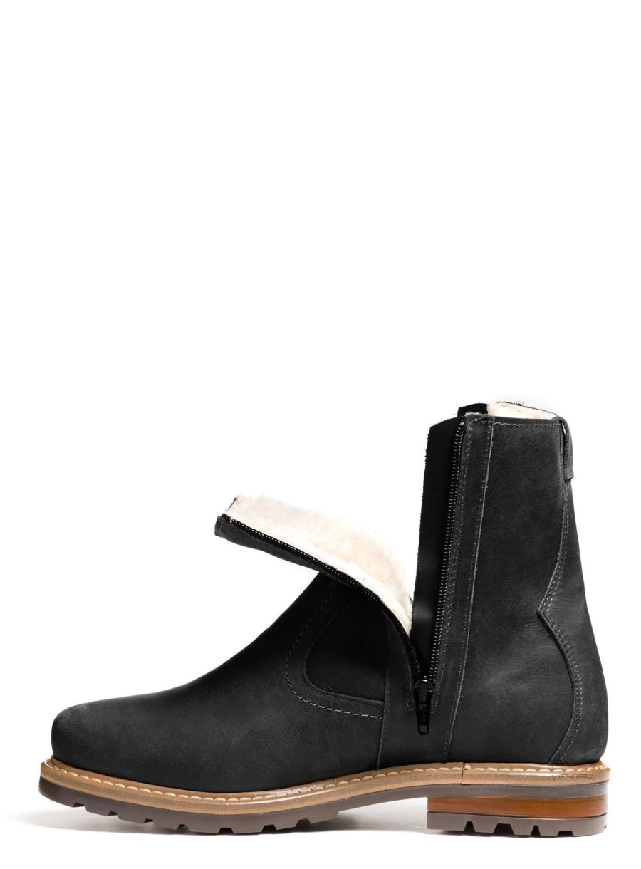 Hommes Anfibio Bottes D'Hiver | Phoenix Noir