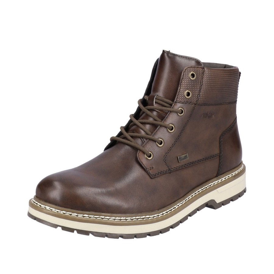 Hommes Rieker Bottes D'Hiver | F3803-25 Brun