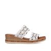 Femmes Remonte Mules | D3065-80 Blanc