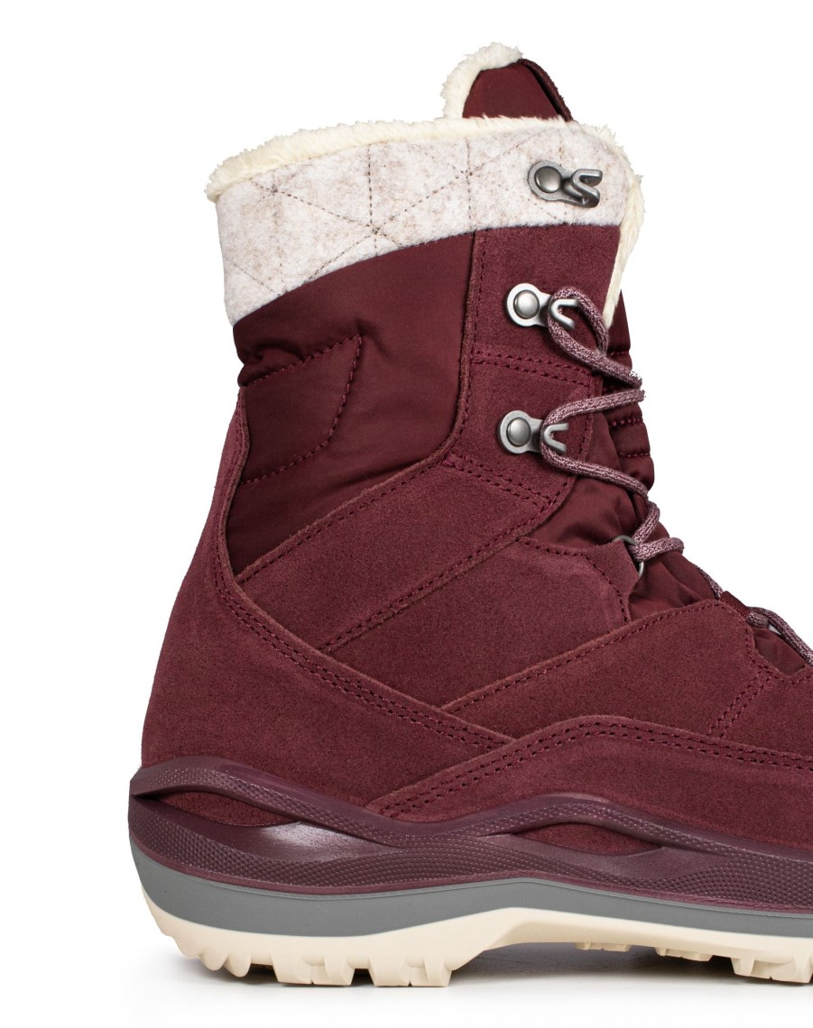 Femmes Lowa Bottes D'Hiver | Calcetta 111 Bordeaux