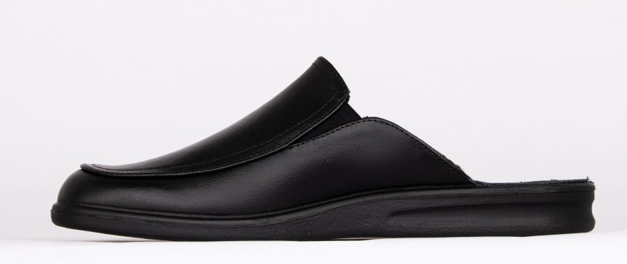 Hommes Romika En Cuir | Belfort 20 Noir