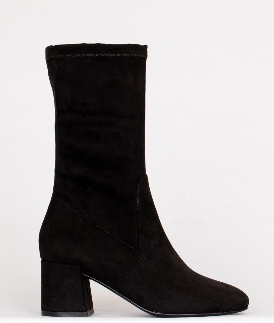 Femmes Vaneli Bottes Hautes | Sonny Noir Suede