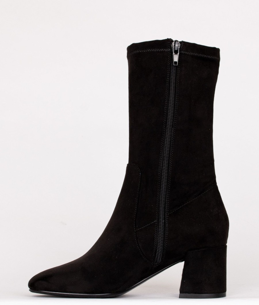 Femmes Vaneli Bottes Hautes | Sonny Noir Suede