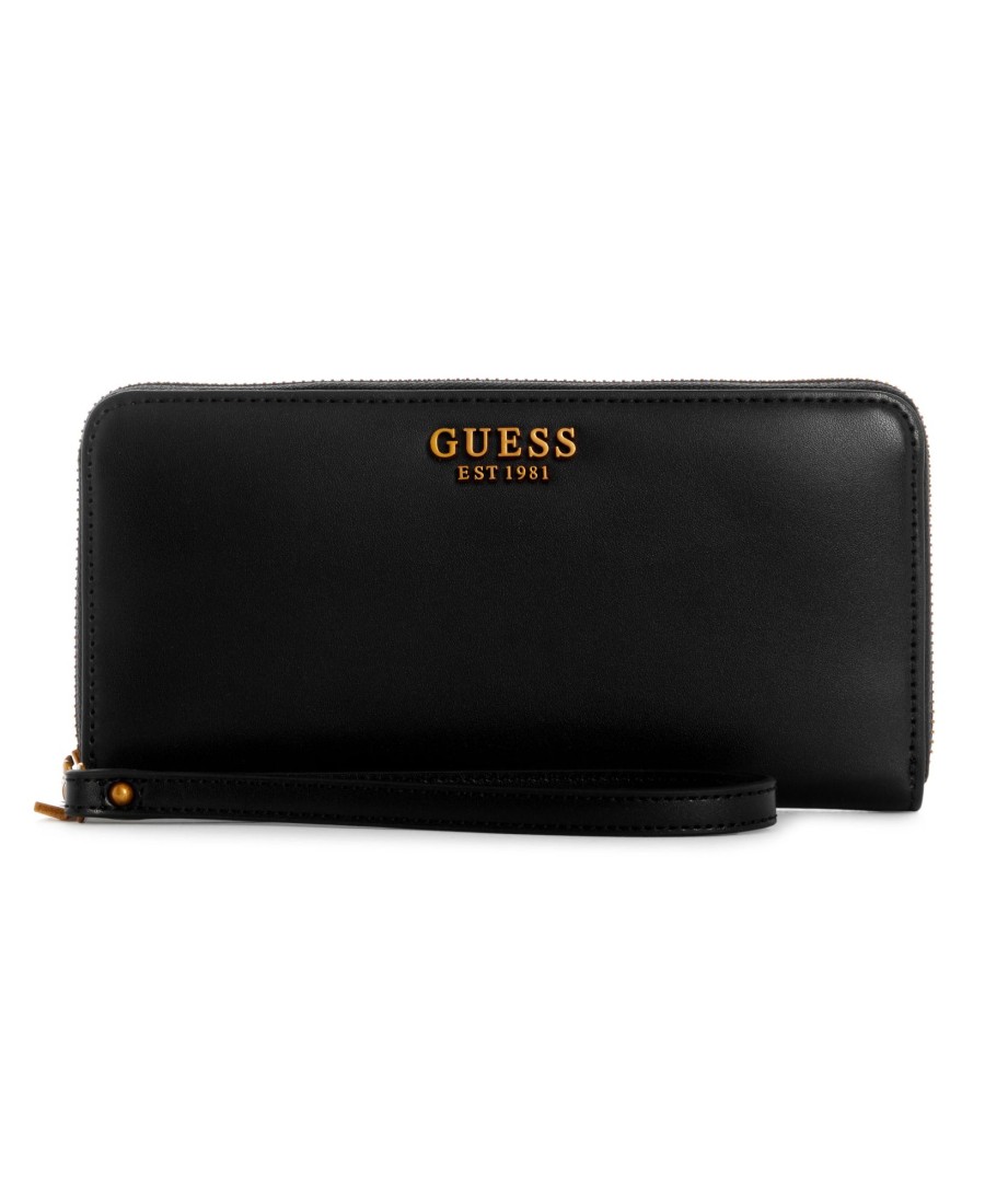 Accessoires Guess Portefeuilles | Laurel Slg Lrg Noir