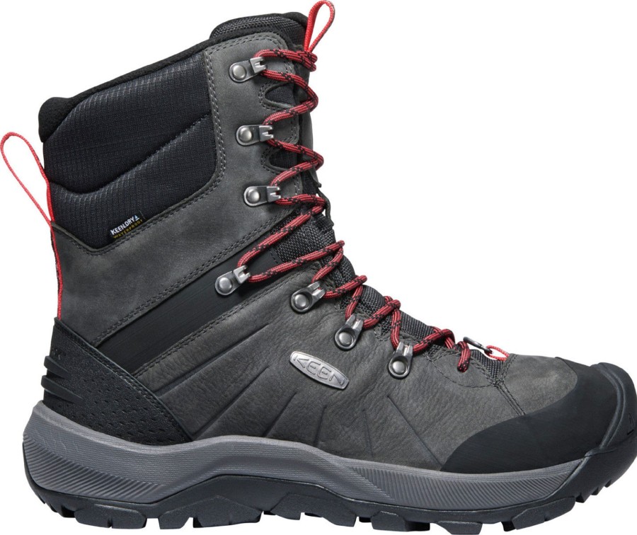 Hommes Keen Bottes D'Hiver | Revel 1V High Anthracite