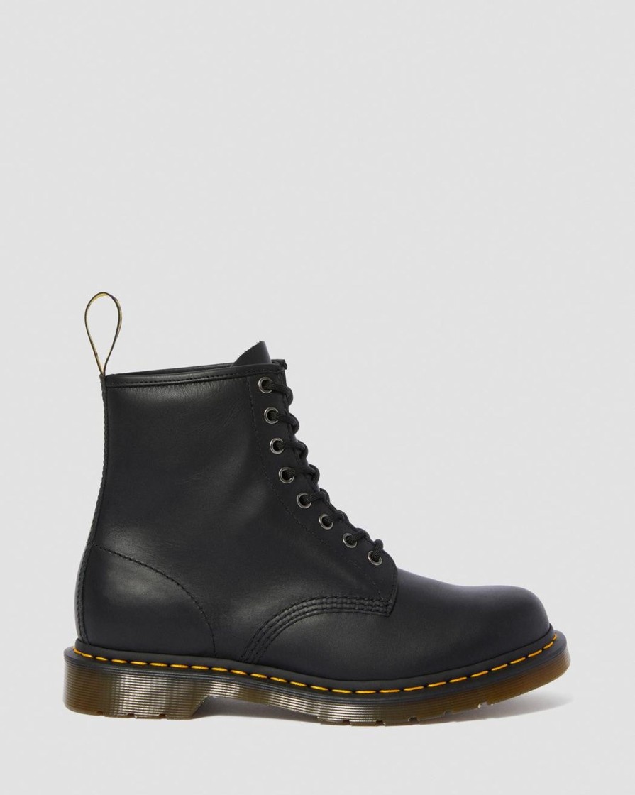 Hommes Dr. Martens Bottillons | 1460 Nappa Noir