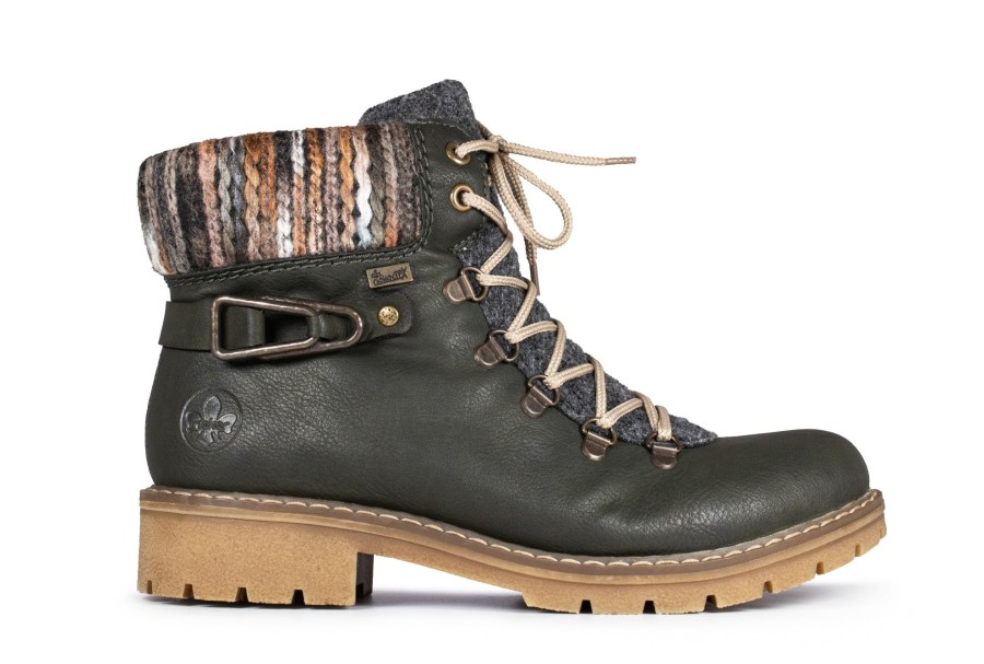 Femmes Rieker Bottes D'Hiver | Y9131-54 Vert