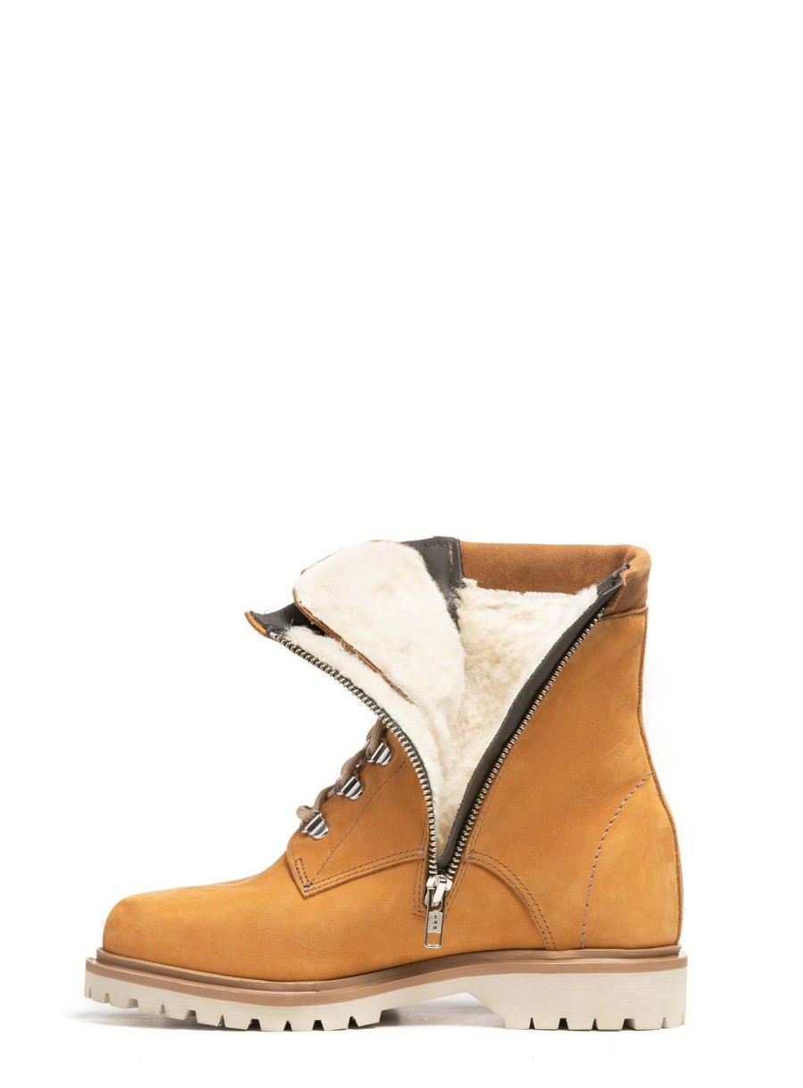 Femmes Anfibio Bottes D'Hiver | Kiara 3 Tan