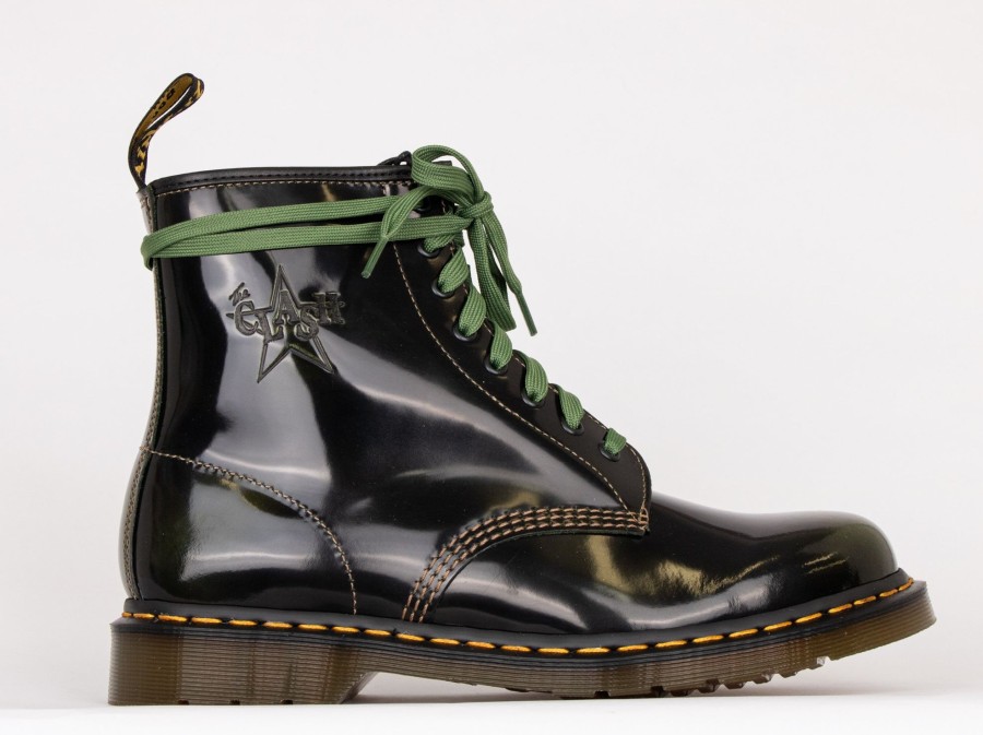 Hommes Dr. Martens Bottillons | 1460 The Clash Noir